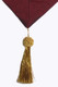 Boon Decor Altar Cloth Or Wall Hangings - Embroidered Designs Gold Tassel
