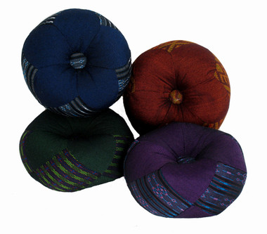 Boon Decor Gong Cushion - Global Weave Fabric 6 Diameter