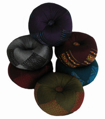 Boon Decor Gong Cushion - Global Weave Fabric 7 Diameter