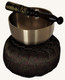 Boon Decor Singing Bowl Set 3.5 dia Japanese Rin Gong - Hand Stitched Cushion SEE COLORS