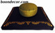 Boon Decor Meditation Cushion Seat Zafu and Zabuton Set Olive Green Indochine