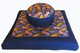 Boon Decor Meditation Cushion Set Zafu and Zabuton - Wisteria Garden One of a Kind