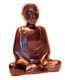 Boon Decor Meditating Monk Figurine - 4.5 Resin