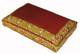 Boon Decor Meditation Low Rise Sitting Cushion - Saffron/Gold Indochine Polished-Cotton Print