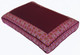 Boon Decor Meditation Cushion Pillow - Low Rise Sitting - Magenta Indochine Polished-Cotton Print