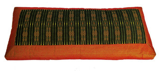 Boon Decor Kneeling Seiza Cushion - Global Weave - Saffron 1.5 high