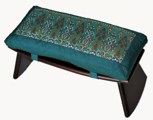Boon Decor Folding Meditation Bench Cushion Set One-of-a-Kind Indochine Fabric SEE CHOICES