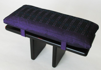 Boon Decor Meditation Bench Set Pi Style Zen Seiza - Global Weave SEE COLOR CHOICES
