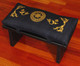 Boon Decor Meditation Bench and Cushion Set SEE COLOR and SYMBOL CHOICES