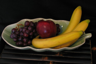 Boon Decor Celadon Banana Leaf Serving Dish 12