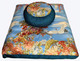 Boon Decor Meditation Cushion Zafu Zabuton Set - Imperial Dawn Collection