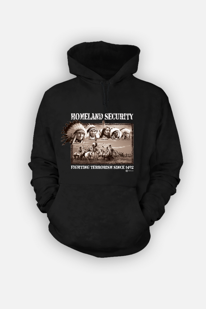 Homeland Security Feathers  Hoody