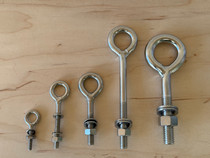 1/4, Eye-Bolt, Welded, Stainless Steel