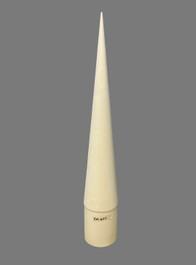 Fiberglass 6" 5:1 Conical Nose Cone