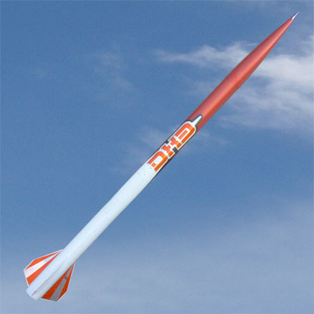 Madcow Rocketry 4 Fiberglass Super DX3 Rocket Kit 54mm