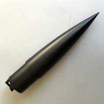 Plastic 1.6" (38mm) 4:1 Ogive (for Thin-Wall Airframe)