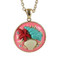 Seashells Necklace Earrings Set Gold Tone Coral Seashells Necklace Earrings Set Gold Tone Coral