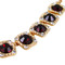 Majestic Jewels Crystal Necklace Earrings Set Ruby Red