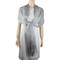 Shimmer and Shine Fringed Scarf Silver
