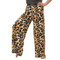 Welcome to the Jungle Print Wide Leg Palazzo Pants