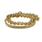 Gold Toned Double Wrap Chain Bracelet
