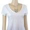 Chevron Shield Necklace and Earrings Set White Howlite Chevron Shield Necklace and Earrings Set White Howlite