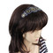 Bejeweled Invisible Lines Headband Black and Blue