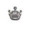 Vintage Style Crown Brooch