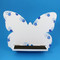 Butterfly Tablet / iPad Holder Wood Stand White