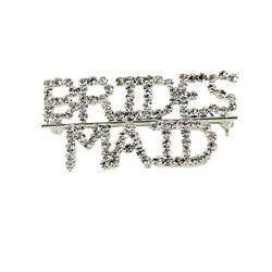 Bridesmaid Crystal Brooch