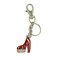 Glitz and Glam Platform Shoe Key Chain Red