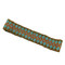 Beaded Navaho Design Headband Brown and Teal