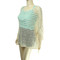 Crochet Fringe Poncho Top Beige Crochet Fringe Poncho Top Beige