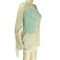 Crochet Fringe Poncho Top Beige Crochet Fringe Poncho Top Beige