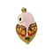 Pink Baby Owl with Crown Trinket Box
