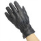 Womens Insulated Black Leather Gloves Medium