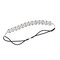 Crystal Loops Headwrap Headband Silver