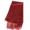 Shimmer and Shine Fringed Scarf Burgundy