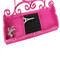 Hot Pink Flower Jewelry Rack with Tray