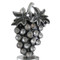 Pewter Grape Wine Stopper Bejeweled Vintage Style