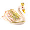 Crowned Pearl Swan Trinket Box