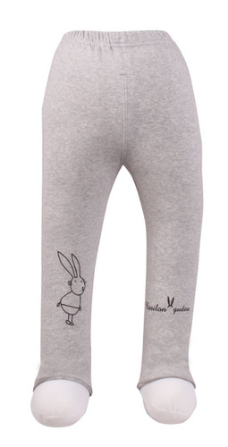 Ultra Soft KidsCotton Capri Bunny 2 Pack Grey/Navy 2T