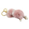 Dangling Chick Bag Mink Fur Pink