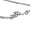 Cubic Zirconia Marquise-Cut Layered Bracelet Long Chain Silver