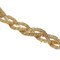 Cubic Zirconia Braided Bracelet Gold