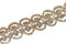 Victorian Bracelet Cubic Zirconia Gold