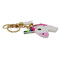 Unicorn Keychain Bag Charm PVC