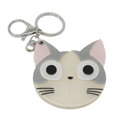 Kitty Compact Mirror Key Chain Charm