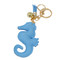 Seahorse Key Chain with Soft Padded Felt Backing