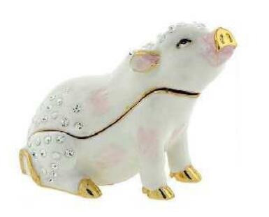 pig trinket box